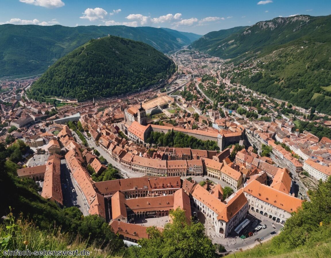 Atemberaubende Ausblicke vom Tâmpa-Berg erleben - Brasov » Kronstadt und seine atemberaubende Altstadt  