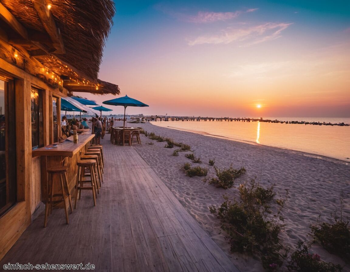 Gemütliche Strandbars mit erfrischenden Cocktails - Mamaia » Entspannung an der schönsten Küste